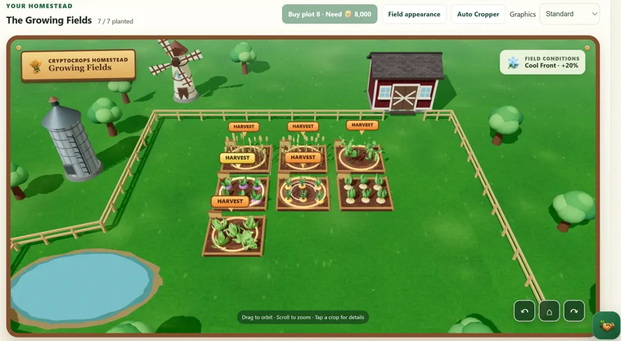 Crypto Crops screenshot