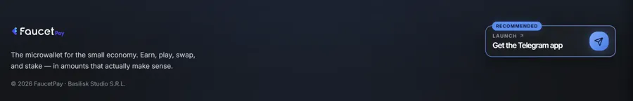 FaucetPay screenshot